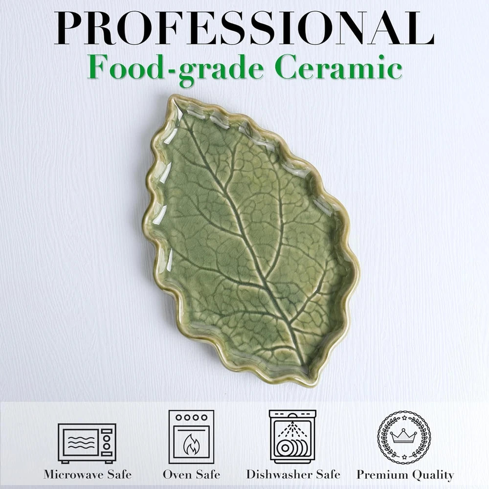 Ceramic Leaf Spoon Rest