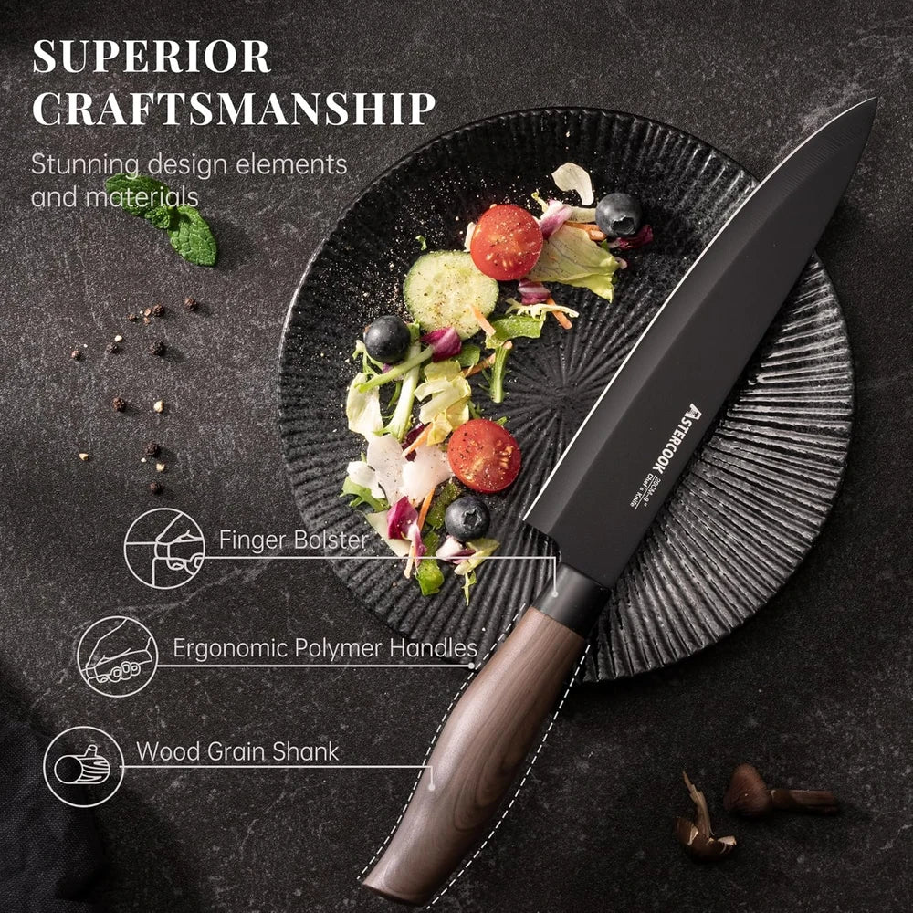 Astercook 6-Piece Kitchen Knife Set