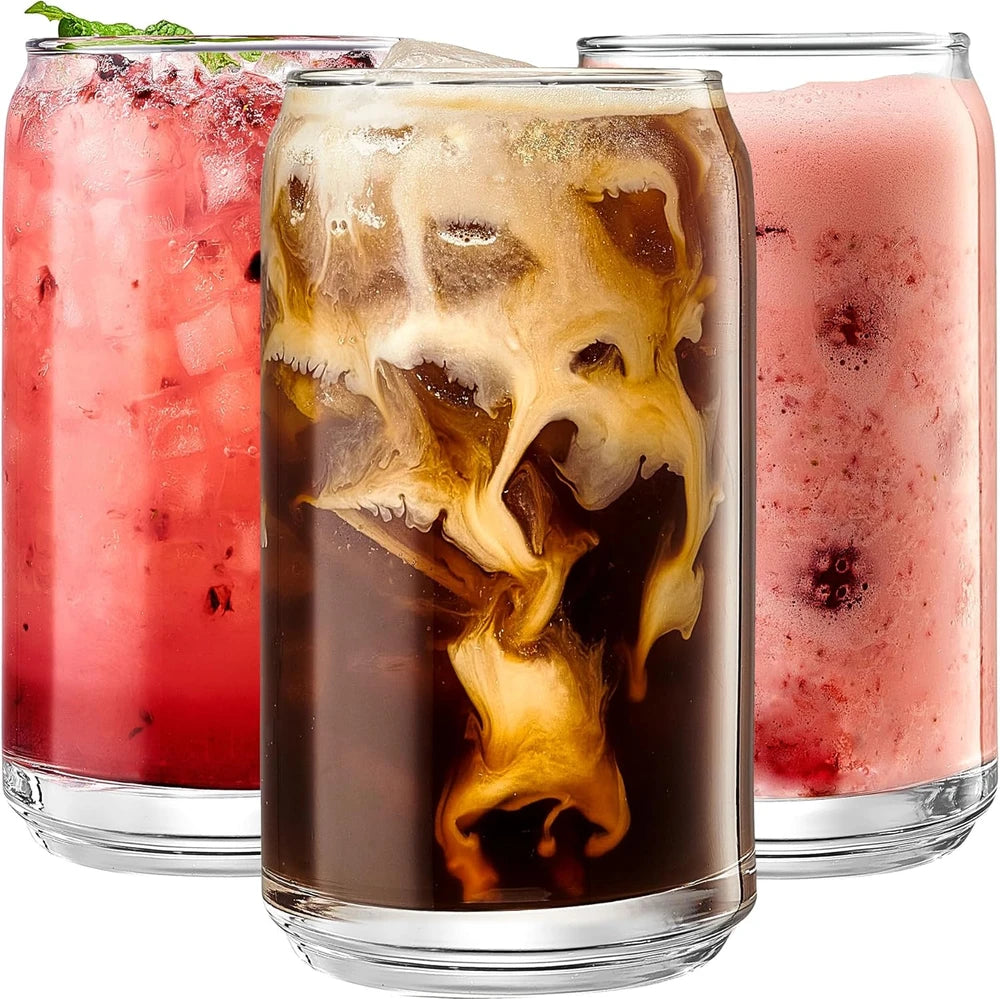 Le'raze Can Shaped Drinking Glasses