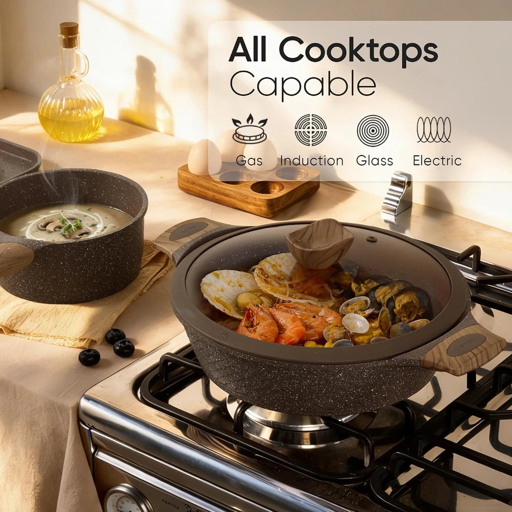 Carote 31-Piece Nonstick Cookware Set