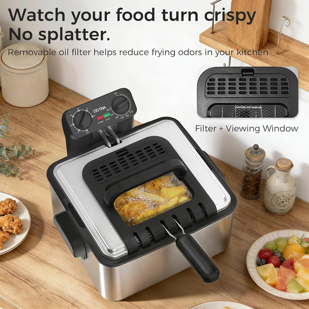 OSTBA Stainless Steel Deep Fryer