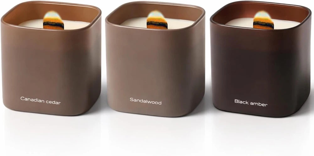 Lumi Crackling Soy Candle Set